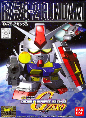 Bandai SD #200 RX-78-2 Gundam makett