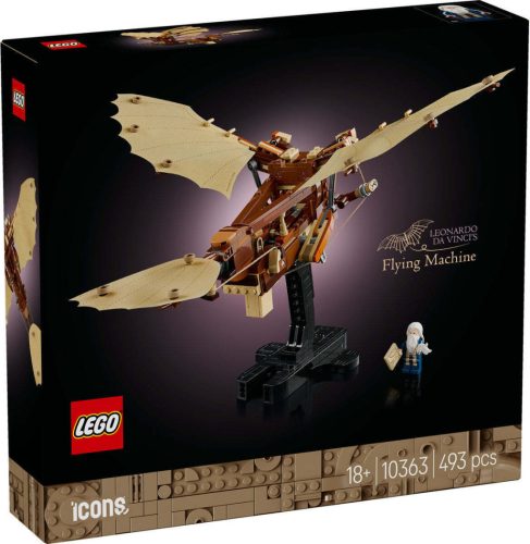 10363 LEGO® ICONS™ Leonardo da Vinci repülő szerkezete