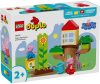 10431 LEGO® DUPLO® Peppa Malac Peppa malac kertje és lombháza