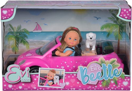 Simba Toys Steffi Love EL VW Beetle+kiegészítő 105731539