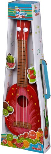Simba Toys My Music World MMW gyümülcsös ukulele - Eper 106832436EP