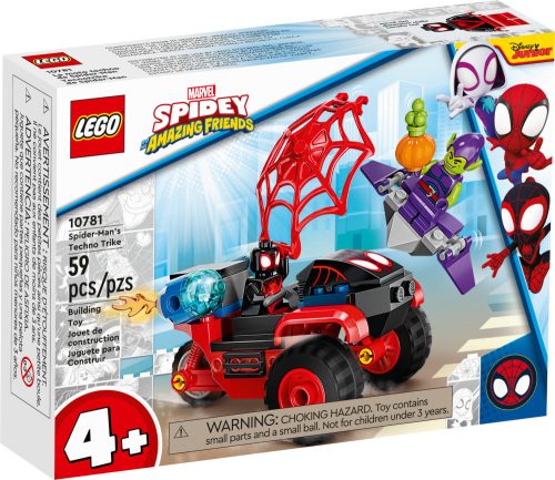 10781 LEGO® Marvel Super Heroes Miles Morales: Pókember Techno Trike háromkerekűje