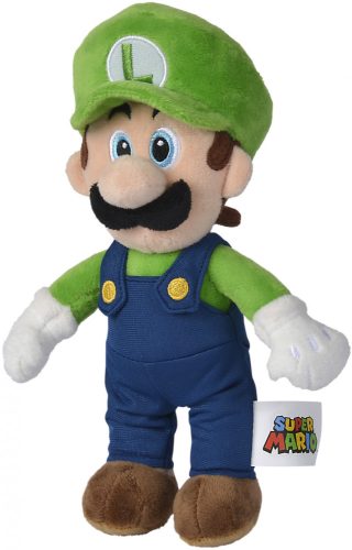 Simba Toys Super Mario 109231009L Luigi Plüss figura 20cm