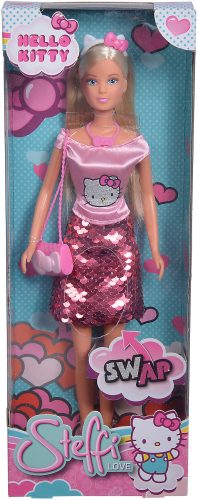 Simba Toys Hello Kitty Steffi Love baba Hello Kitty flitteres ruhában 109283010