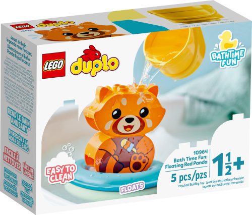 10964 LEGO® DUPLO® Vidám fürdetéshez: úszó vörös panda