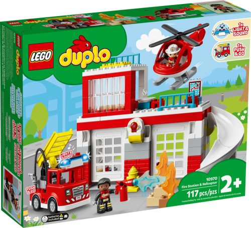 10970 LEGO® DUPLO® Tűzoltóállomás és helikopter