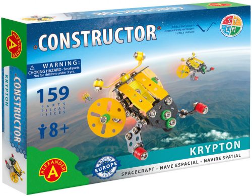 Alexander Toys Constructor Műhold modell fém építőjáték 1651A
