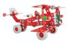 Alexander Toys Constructor Piros repülőgép modell fém építőjáték 1655A