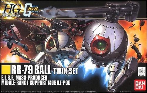Bandai HG Universal Century RB-79 BALL Twin Set 1/144 makett