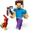 21148 LEGO® Minecraft™ Minecraft™ BigFig Steve papagájjal