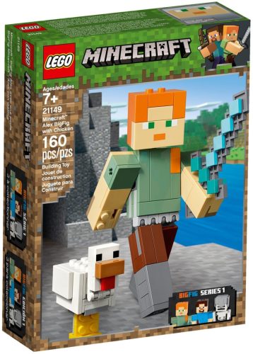 21149 LEGO® Minecraft™ Minecraft™ BigFig Alex csirkével