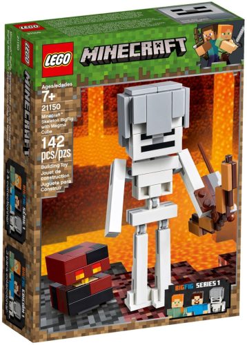 21150 LEGO® Minecraft™ Minecraft™ BigFig Csontváz magmakockával