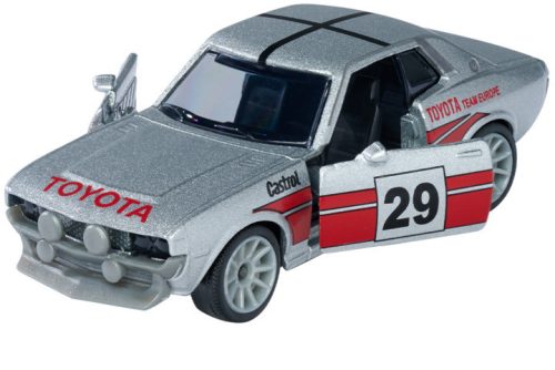 Majorette Vintage Deluxe metal kisautó fém dobozzal - Toyota Celica GT Coupé Rally