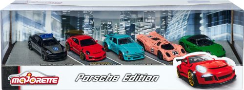 Majorette  Porsche 5 darabos ajándékcsomag