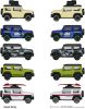 Majorette  Suzuki Jimny 5 darabos ajándékcsomag 212053177