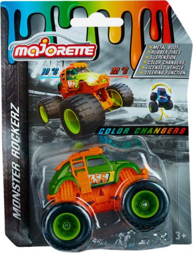 Majorette  Monster Rockerz Color Changers - Volkswagen Beetle 212057257VW