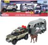 Majorette  Land Rover lószállító játékszett 213776000