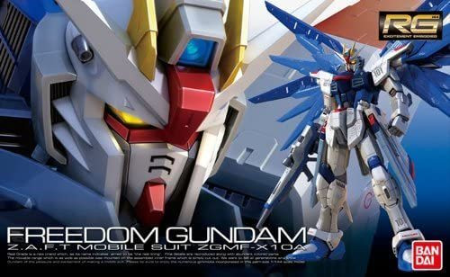 Bandai RG ZGMF-X10A Freedom Gundam 1/144 makett