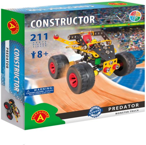 Alexander Toys Constructor Predator monster truck fém építőjáték 2180