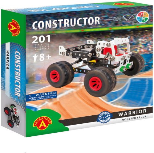 Alexander Toys Constructor Warrior monster truck fém építőjáték 2181A