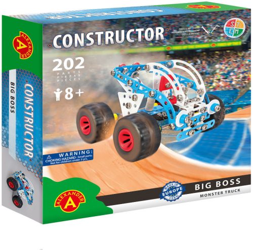 Alexander Toys Constructor Big Boss monster truck fém építőjáték 2183A