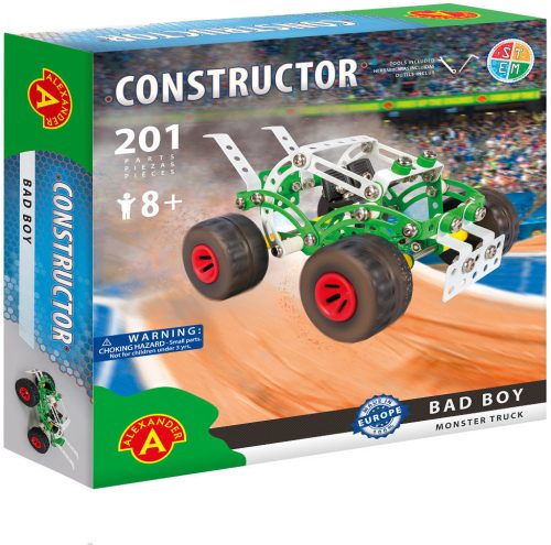 Alexander Toys Constructor Bad Boy monster truck fém építőjáték 2184
