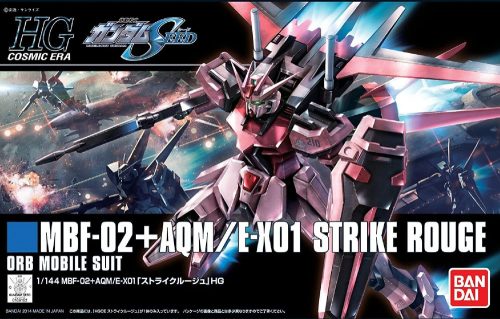 Bandai HG MBF-02+AQM/E-X01 Strike Rouge 1/144 makett
