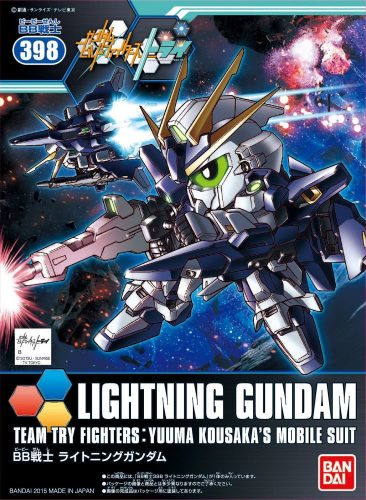Bandai SD #398 Lightning Gundam makett