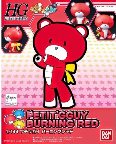 Bandai HG Petit'Gguy Burning Red 1/144 makett