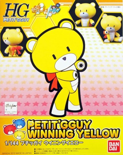 Bandai HG Petit'Gguy Winning Yellow 1/144 makett