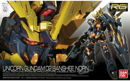 Bandai RG Unicorn Gundam 02 Banshee Norn 1/144 makett