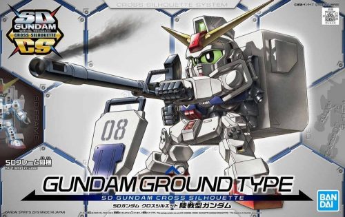Bandai SD Cross Silhouette Gundam Ground Type makett