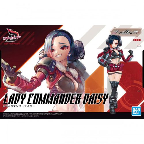 Bandai Girl Gun Lady Lady Commander Daisy makett