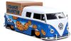 Jada Toys Sesame Street 1962 Volkswagen busz fém autó 1:24 Sütiszörny figurával 253255030