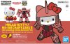 Bandai SD Cross Silhouette Hello Kitty/MS-06S Char's Zaku II makett