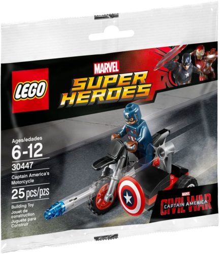 30447 LEGO® Marvel Super Heroes Amerika kapitány motorbiciklije