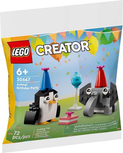 30667 LEGO® Creator Állatok szülinapi zsúrja