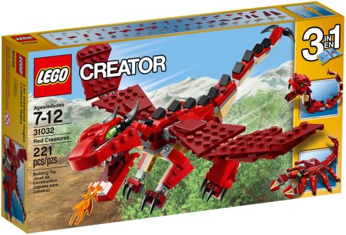31032 LEGO® Creator Tűzvörös teremtmények