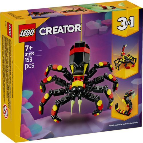 31159 LEGO® Creator Vadállatok: Meglepetésekkel teli pók