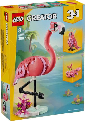 31170 LEGO® Creator Vadállatok: rózsaszín flamingó