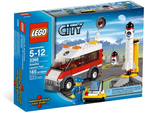 3366 LEGO® City Műholdkilövő állomás