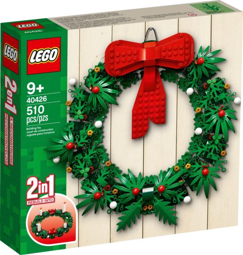 40426 LEGO® Szezonális készletek 2 az 1-ben karácsonyi koszorú