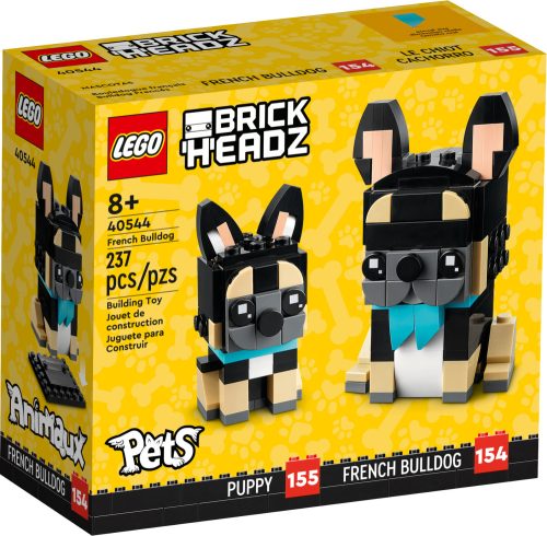 40544 LEGO® Brickheadz Francia bulldog