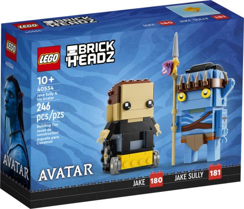40554 LEGO® Brickheadz Jake Sully és Avatárja 