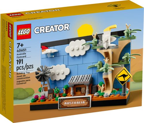40651 LEGO® Kiegészítők Ausztráliai képeslap