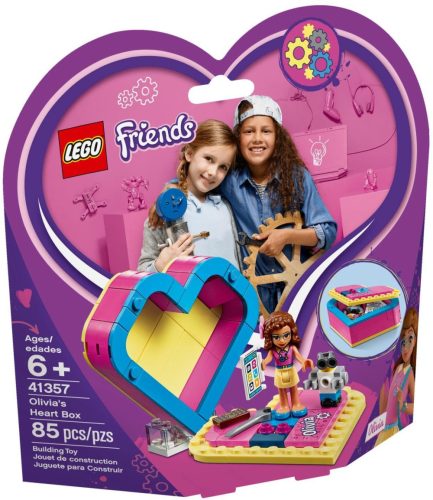 41357 LEGO® Friends Olivia Szív alakú doboza
