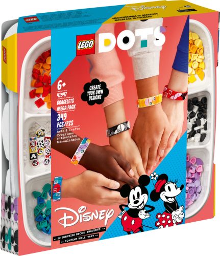 41947 LEGO® DOTs™ Mickey és barátai karkötők óriáscsomag