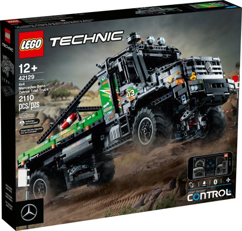 42129 LEGO® Technic™ 4x4 Mercedes-Benz Zetros verseny teherautó