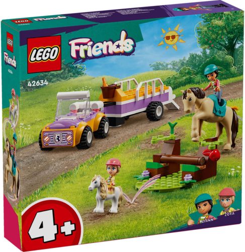 42634 LEGO® Friends Ló- és póniszállító utánfutó