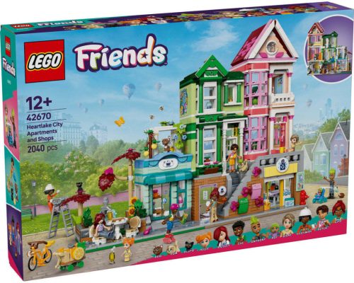 42670 LEGO® Friends Heartlake City lakások és üzletek